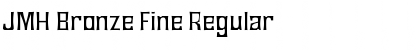 Download JMH Bronze Fine Regular Font Title Preview