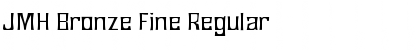Download JMH Bronze Fine Regular Font Title Preview