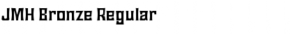 Download JMH Bronze Regular Font Title Preview