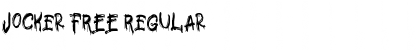 Download Jocker FREE Regular Font Title Preview