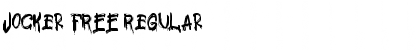 Download Jocker FREE Regular Font Title Preview