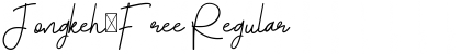 Download Jongkeh-Free Regular Font Title Preview
