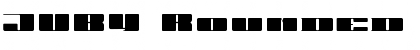 Download JUBY Rounded Black Black Font Title Preview
