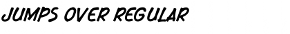 Download Jumps Over Regular Font Title Preview