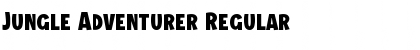 Download Jungle Adventurer Regular Font Title Preview