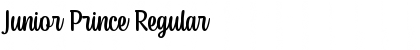 Download Junior Prince Regular Font Title Preview