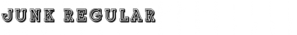 Download Junk Regular Font Title Preview