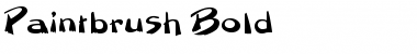 Download Paintbrush Bold Font Title Preview