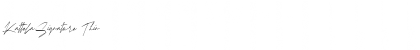 Download KattelaSignature Thin Font Title Preview