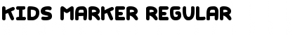 Download Kids Marker Regular Font Title Preview
