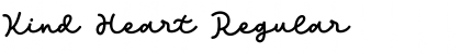 Download Kind Heart Regular Font Title Preview