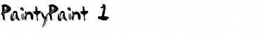 Download PaintyPaint 1 Font Title Preview