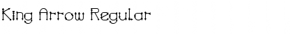 Download King Arrow Regular Font Title Preview