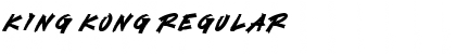 Download KING KONG Regular Font Title Preview
