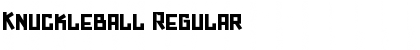 Download Knuckleball Regular Font Title Preview