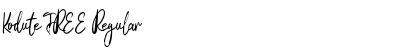 Download Kodute FREE Regular Font Title Preview