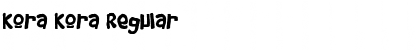 Download Kora Kora Regular Font Title Preview