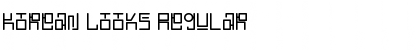 Download Korean Looks Regular Font Title Preview