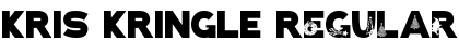 Download KRIS KRINGLE Regular Font Title Preview