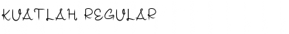 Download KUATLAH Regular Font Title Preview