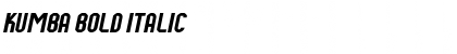 Download Kumba Bold Italic Font Title Preview