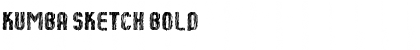 Download Kumba Sketch Bold Font Title Preview