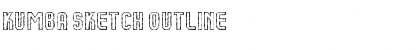 Download Kumba Sketch Outline Font Title Preview