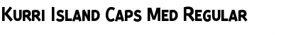 Download Kurri Island Caps Med Regular Font Title Preview