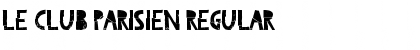 Download Le Club Parisien Regular Font Title Preview