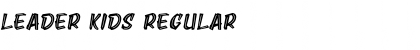 Download Leader Kids Regular Font Title Preview