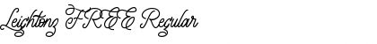 Download Leightonz FREE Regular Font Title Preview