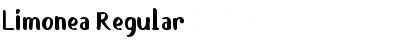 Download Limonea Regular Font Title Preview