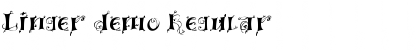 Download Linger demo Regular Font Title Preview