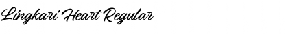 Download Lingkari Heart Regular Font Title Preview
