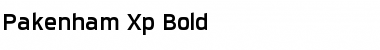 Download Pakenham Xp Bold Font Title Preview