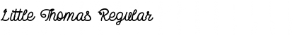 Download Little Thomas Regular Font Title Preview