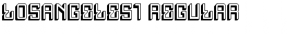Download LOSANGELES1 Regular Font Title Preview