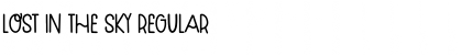 Download Lost In The Sky Regular Font Title Preview