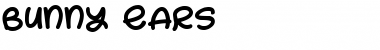 Download Bunny Ears Regular Font Title Preview