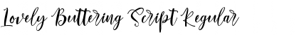 Download Lovely Buttering Script Regular Font Title Preview