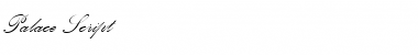Download Palace Script Regular Font Title Preview