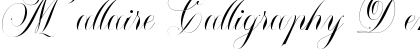 Download Mallaire Calligraphy Demo Font Title Preview