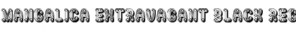 Download Mangalica Extravagant Black Regular Font Title Preview