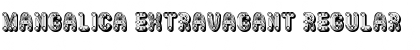 Download Mangalica Extravagant Regular Font Title Preview