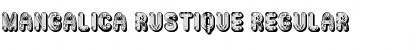 Download Mangalica Rustique Regular Font Title Preview