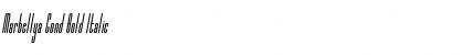 Download Marbellya Cond Bold Italic Font Title Preview