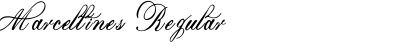 Download Marcellines Regular Font Title Preview