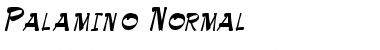 Download Palamino Normal Font Title Preview