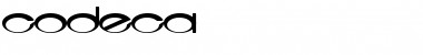 Download Codeca Regular Font Title Preview