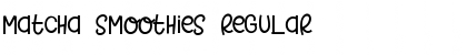 Download Matcha Smoothies Regular Font